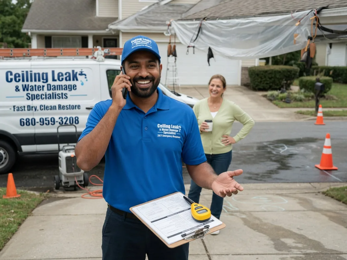 Ceiling Leak Cleanup Weeping Water, NE FAQs